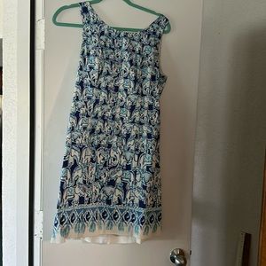Lilly Pulitzer shift dress.